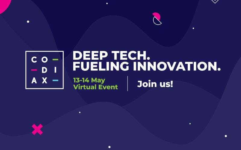 A patra ediție a singurului eveniment de Deep Tech din Estul Europei va avea loc virtual pe 13-14 Mai Codiax 2021