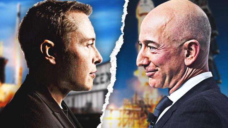 Jeff Bezos și Elon Musk