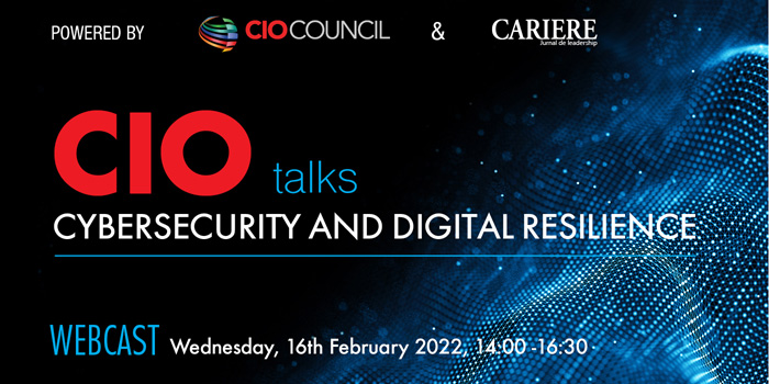 CIO TALKS – Cybersecurity and Digital Resilience cio talks