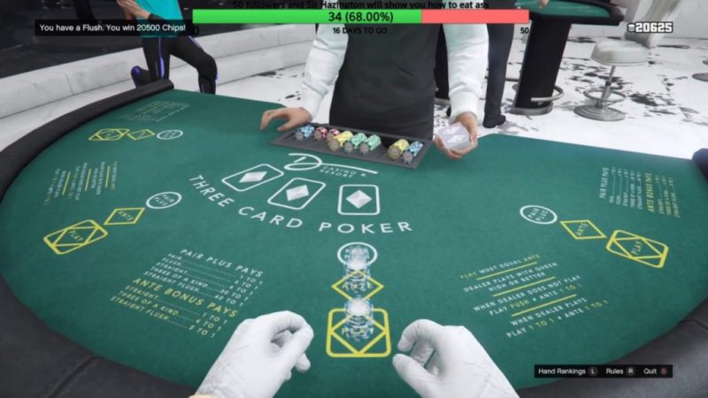 poker cu trei carti gta 5