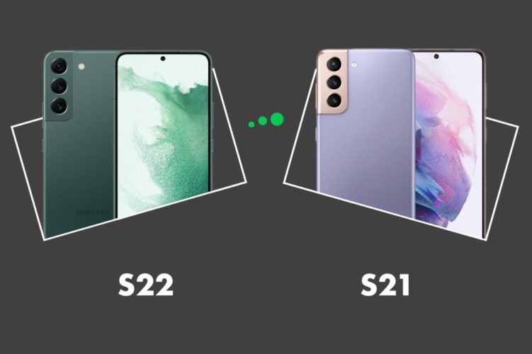 samsung galaxy s22 vs samsung galaxy s21