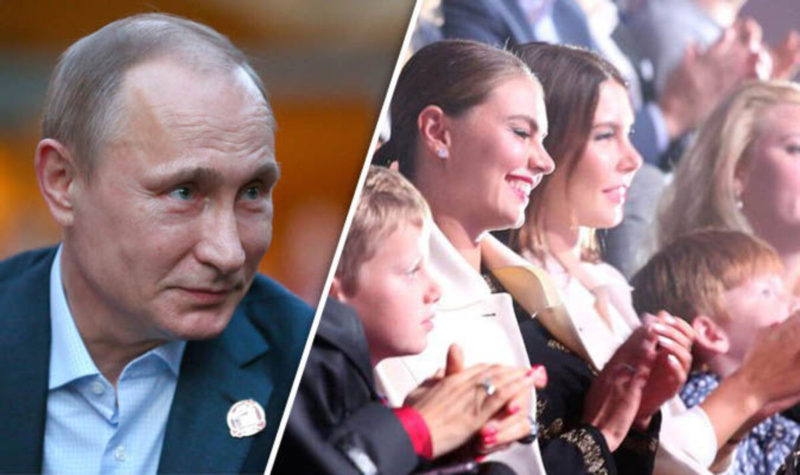 Alina Kabaeva pozată alături de copii