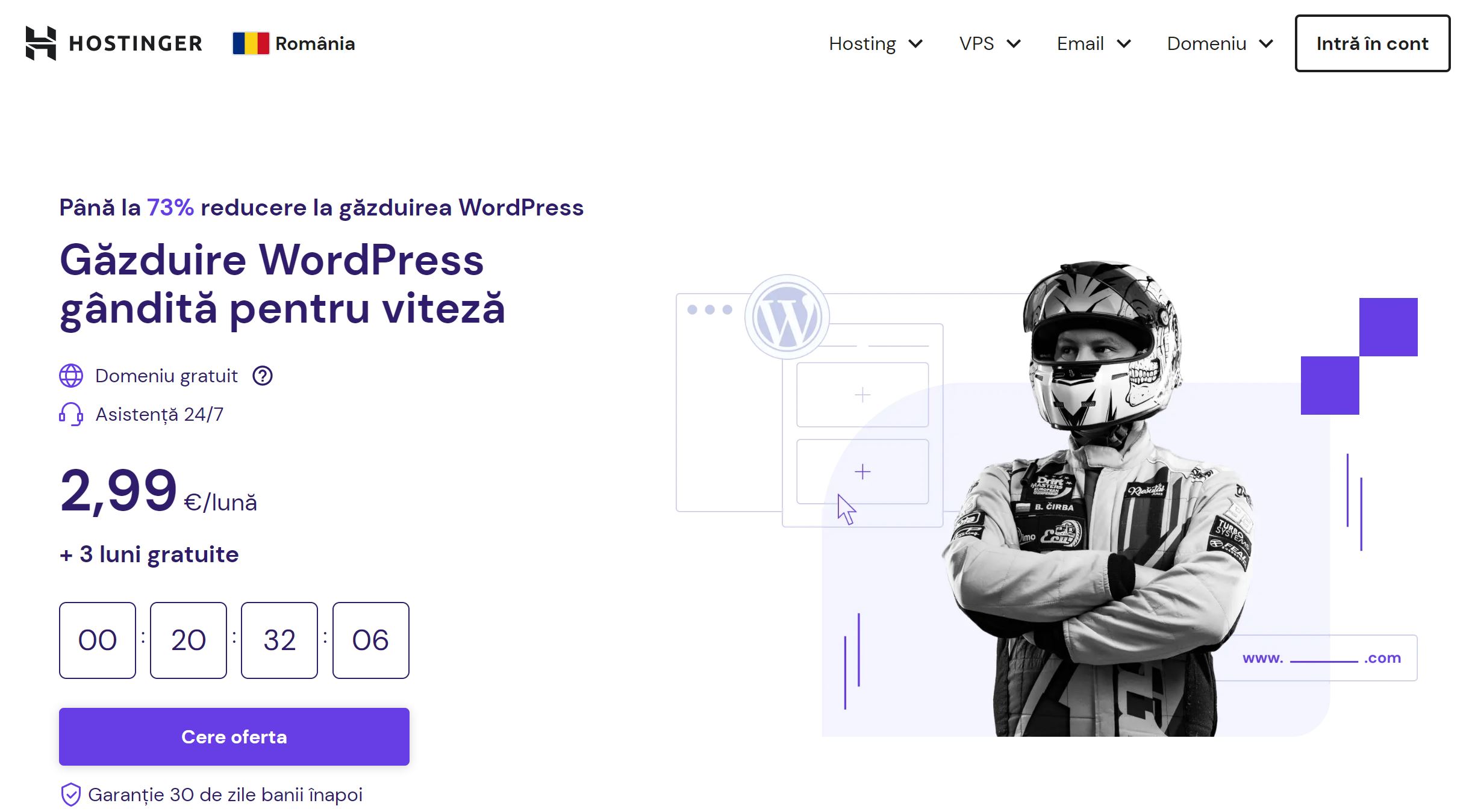 Cel mai bun hosting pentru WordPress din România în 2024: Top 7 oferte de pe piață 4 Hostinger - Performanță excelentă și suport de top