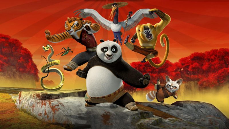 Ursul panda care știe arte marțiale