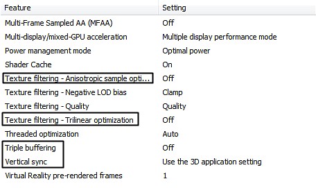 Setări CS GO: setări să tragi mai bine, setări CS GO pentru FPS, setări CS GO audio, grafice 1 Ce dezactivezi in panoul plăcii video