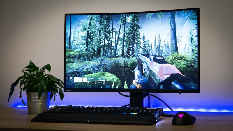 Monitor gaming LED VA Lenovo