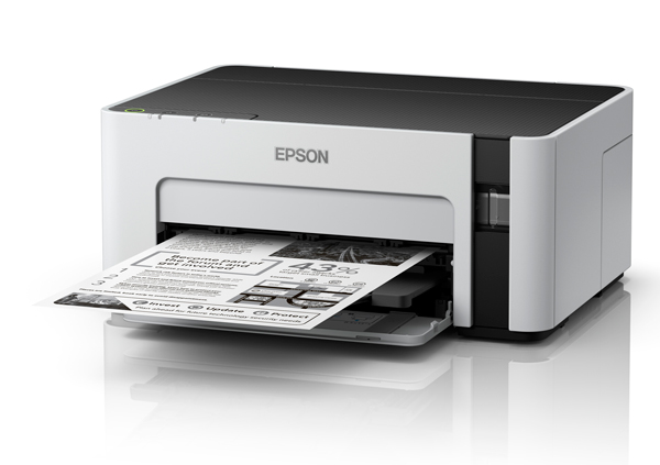 M1100 oferă o viteză de imprimare a primei pagini de 15 ppm
