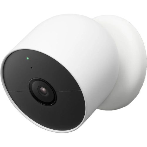 Nest Cam (battery) captează imagini clare atât pe timp de zi, cât și pe timp de noapte