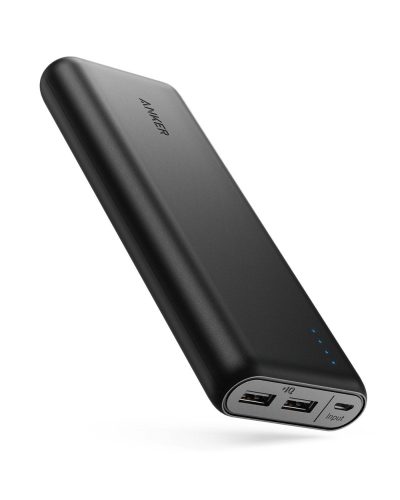 Anker PowerCore 20100 power bank, cu o capacitate mare a bateriei de 20.100 mAh