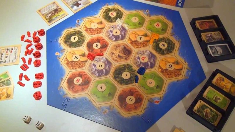 Jocul de societate Coloniștii din Catan