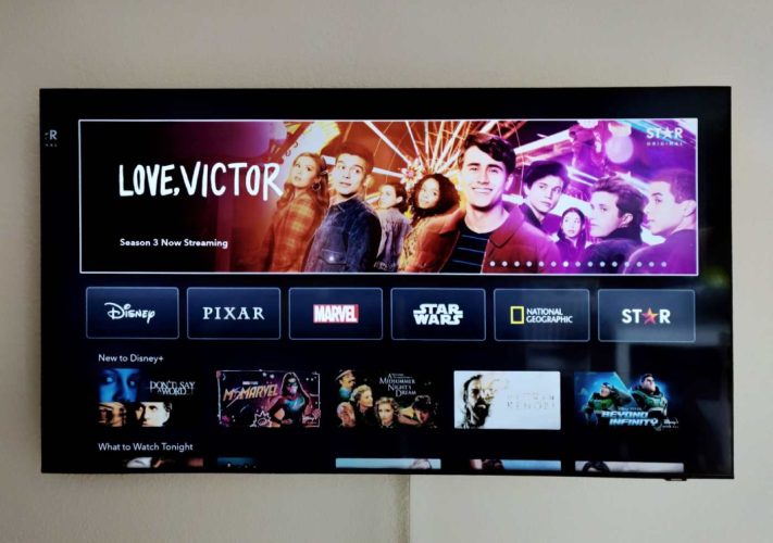 Disney+ pe TV