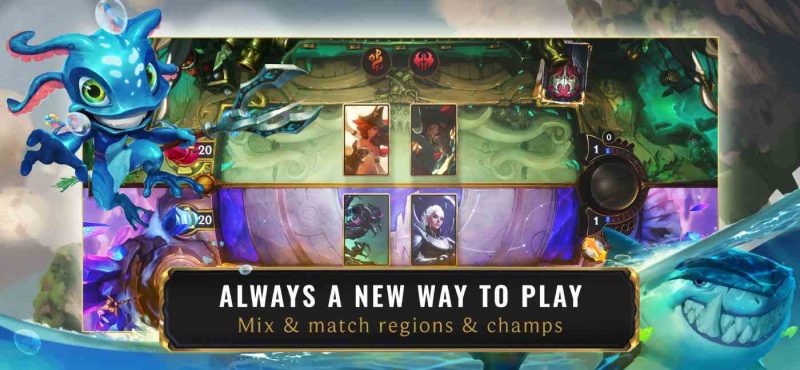 Legends of Runeterra, jo similar Hearthstone