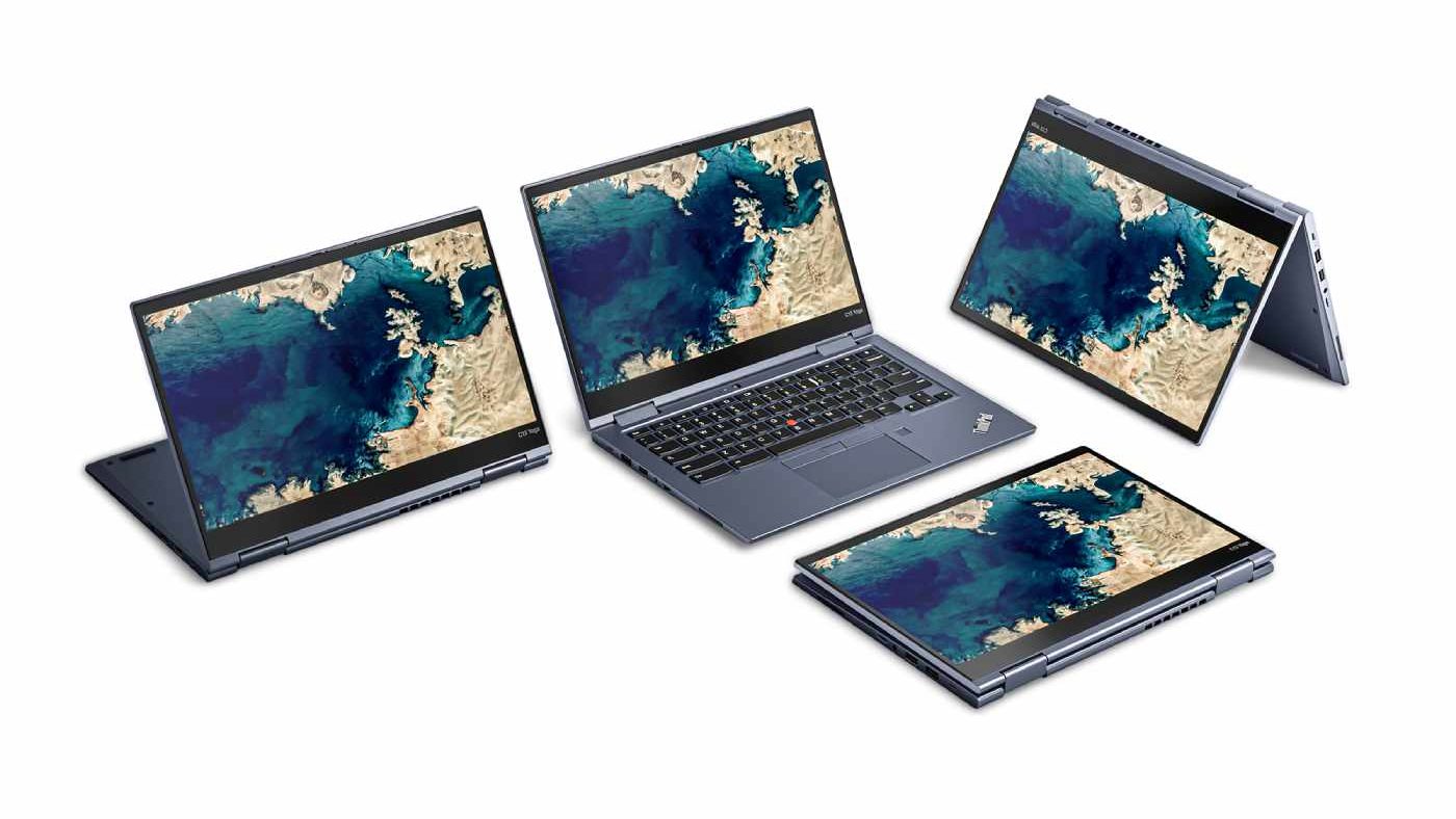 Ce modele să avem în vedere cănd cautăm cel mai bun Chromebook de pe piață? 5 Lenovo Thinkpad C13 Yoga este un laptop bine construit și cu caracteristici excelente