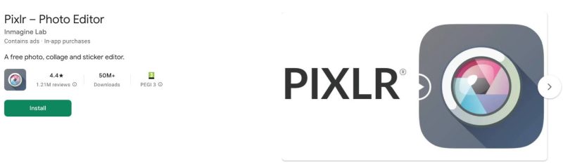 Top 8 aplicații de editat poze. Recomandări de aplicații gratuite de editat poze pentru iPhone și Android 4 Pixlr, aplicașie dezvoltată de Inmagine Lab Pte. Ltd
