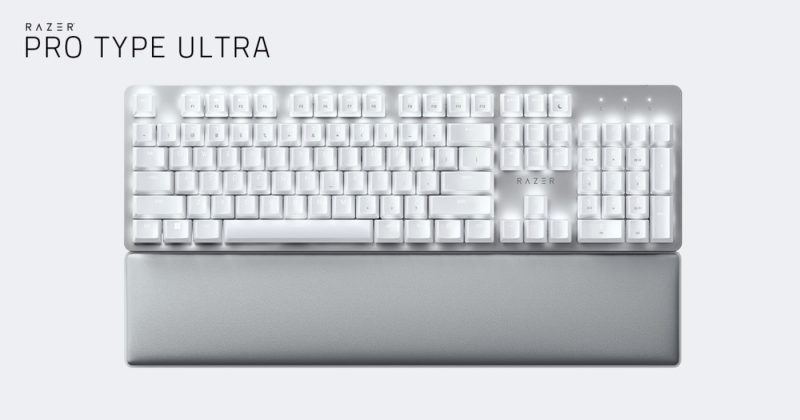 Razer Pro Type Ultra, garantată pentru 80 de milioane de apăsări de taste