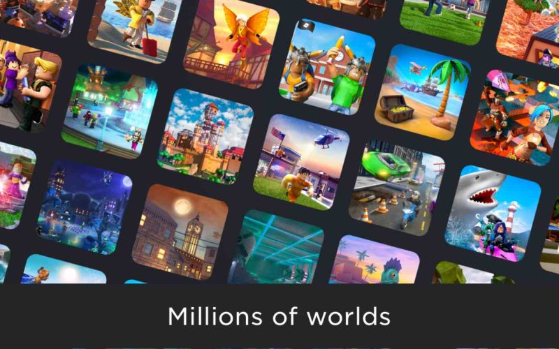 Roblox, este un joc de tip sandbox cu o gamă vastă de conținut