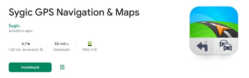 Ce este Sygic GPS Navigation