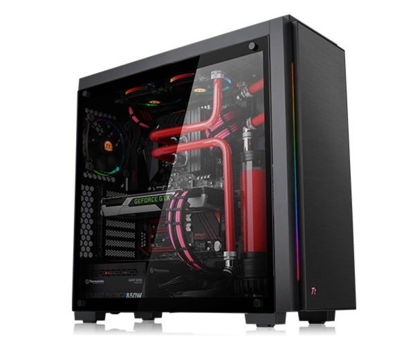 Thermaltake Versa C23 cu panou lateral de sticlă