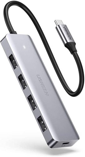 Care este cel mai bun hub USB? Modele bune și păreri 2 UGreen USB Hub 3.0 4 Port Ultra Slim