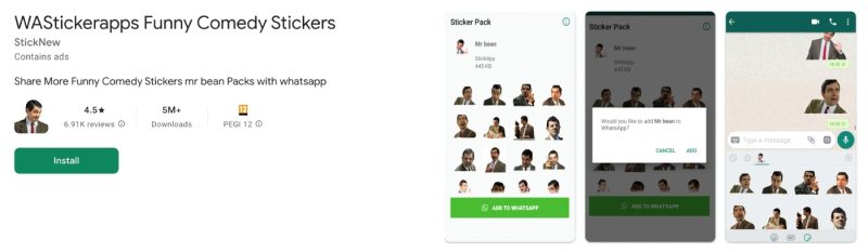 WAStickerapps Funny Comedy Stickers este o modalitate perfectă de a adăuga un pic de fantezie și distracție la discuțiile pe care le aveți