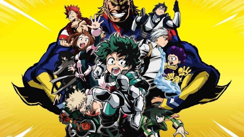 My Hero Academia, Boku no hîrô akademia, în desfășurare