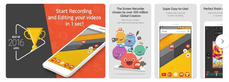 Mobizen Screen Recorder, aplicție lansată încă din anul 2012