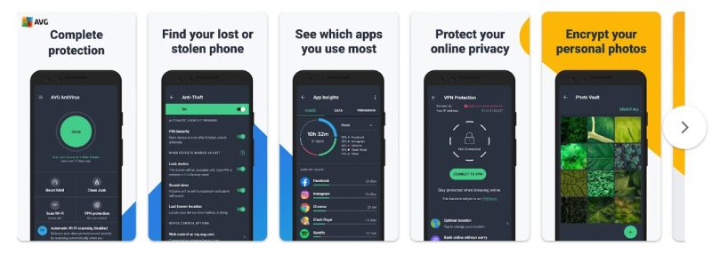 Antivirus Android. Iată care este cel mai bun antivirus pentru Android 4 AVG AntiVirus Free este o aplicație de înaltă calitate