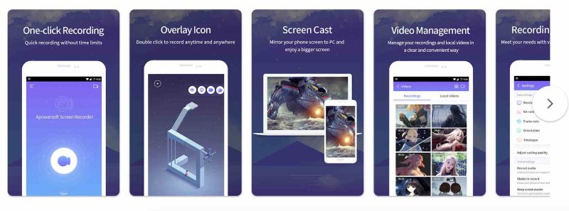 Apowersoft Screen Recorder vă permite să realizați o înregistrare a ecranului la 1440p