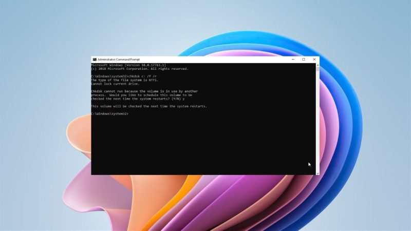 Recuperare date HDD - Ce trebuie să faci și care sunt cele mai bune programe de recuperare date HDD 1 Comanda CHKDSK, folosită in consola CMD, command Prompt