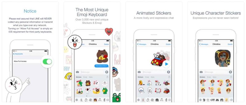 Emoji Keyboard , aplicație dezvoltată de LINE Corporation