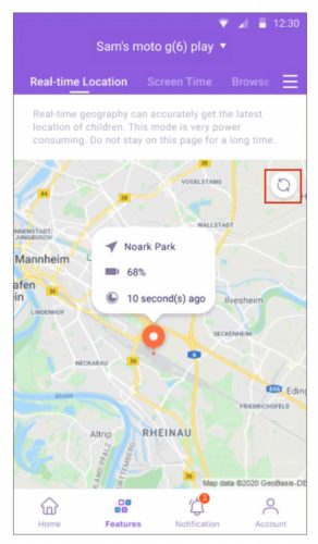 FamiSafe - Lost Phone Tracker, aplicație dezvoltată de WONDERSHARE TECHNOLOGY CO., LIMITED