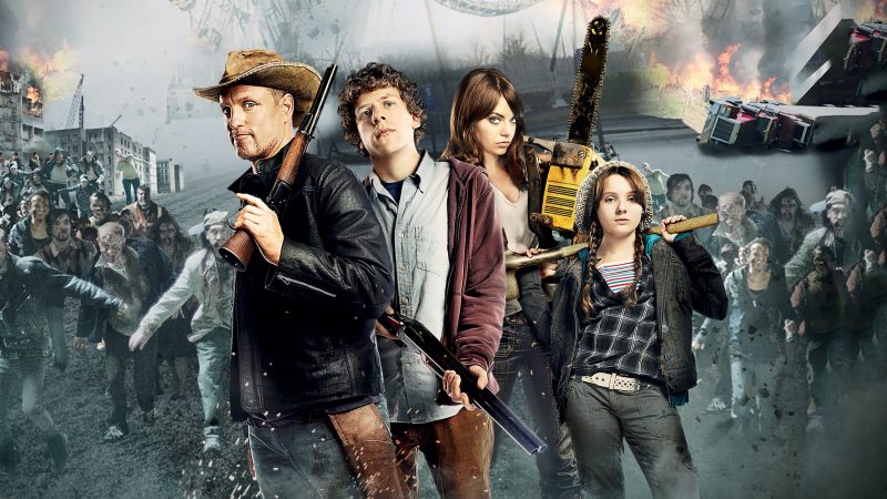 Imagine grup de oameni, filmul Zombieland