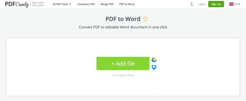 PDF Candy este un utilitar PDF produs de Icecream Apps