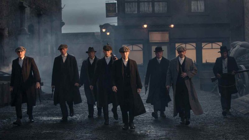 Peaky Blinders, fotografie cu banda 