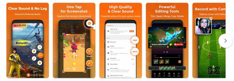 Screen Recorder by InShot (XRecorder), aplicația a fost lansată în anul 2019