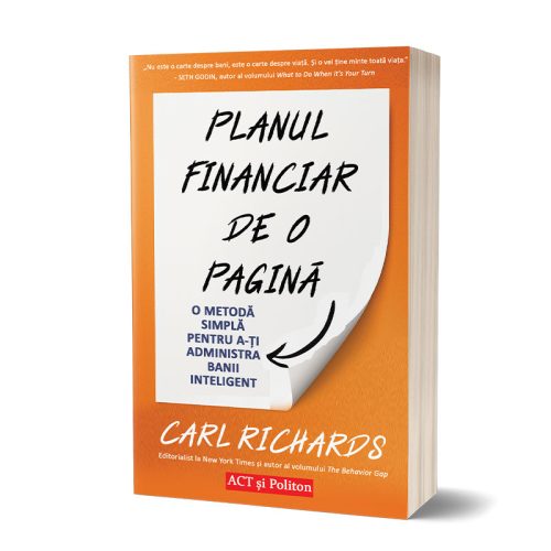 Planul financiar de o pagină (Carl Richards)