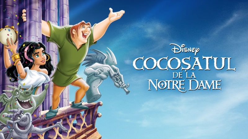 Top 20 desene animate Disney Plus. Listă cu desene animate Disney, sub formă de filme, pe care ți le recomandăm 8 Poster film Cocoșatul de la Notre Dame