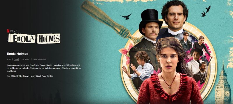 Când apare Enola Holmes 2? Data apariției, poveste, distribuție și trailer 4 Filmul Enola Holmes, disponibil acum pe Netflix