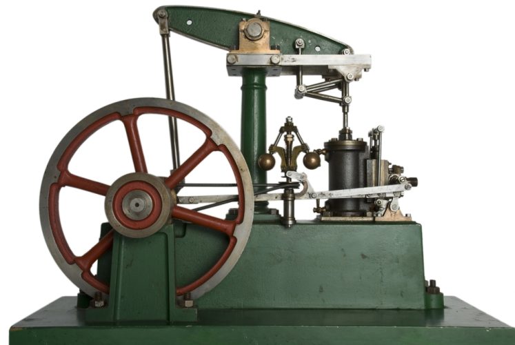 Fotografie motor cu abur