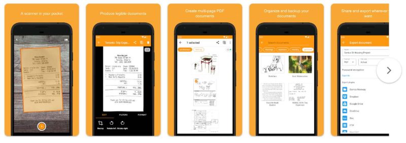 Genius Scan convertește cu ușurință documentele scanate în PDF