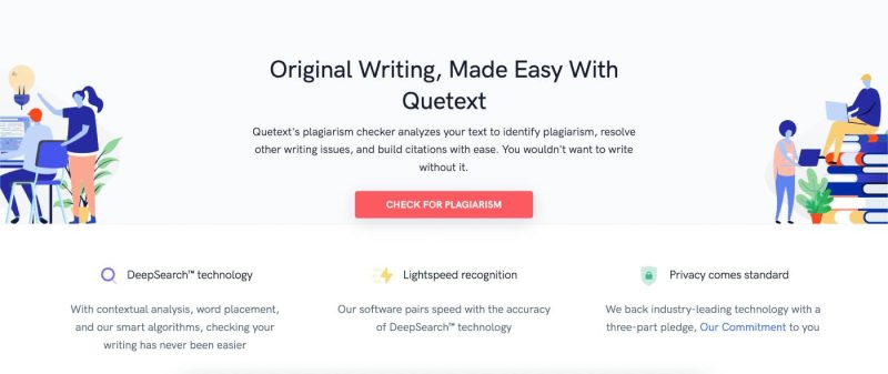 Verificare plagiat online - Cele mai bune programe pentru detectare plagiat 4 Quetext este extrem de eficient pentru scriitorii care trebuie să verifice originalitatea conținutului lor