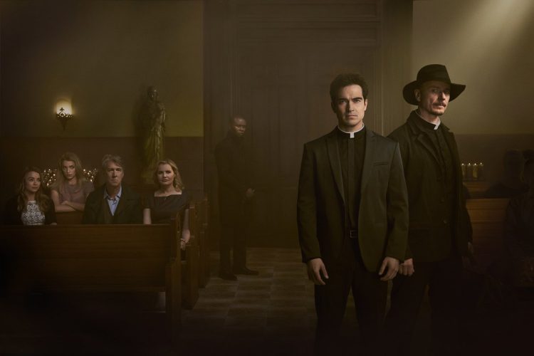 Imagine cu actorii din The Exorcist (2016)