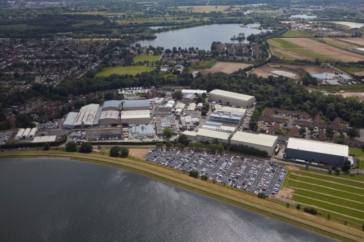 Fotogratie din aer Shepperton Studios