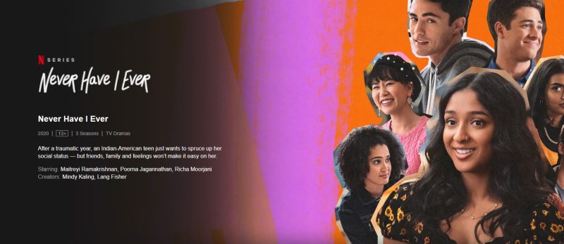 Never Have I Ever disponibil pe Netflix