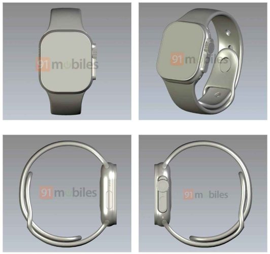Apple Watch Pro renders 91mobiles
