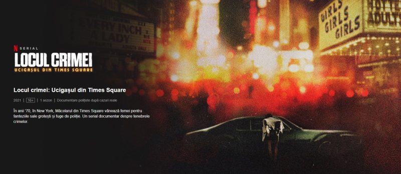 Documentare Netflix cu criminali. Top 15 cu documentare criminali pe care ți le recomandăm 7 Locul crimei. Ucigașul din Times Square (2021)