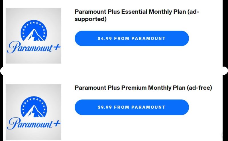 Paramount Plus România: preț, abonamente, disponibilitate și alte informații 2 Prețuri Paramount Plus România