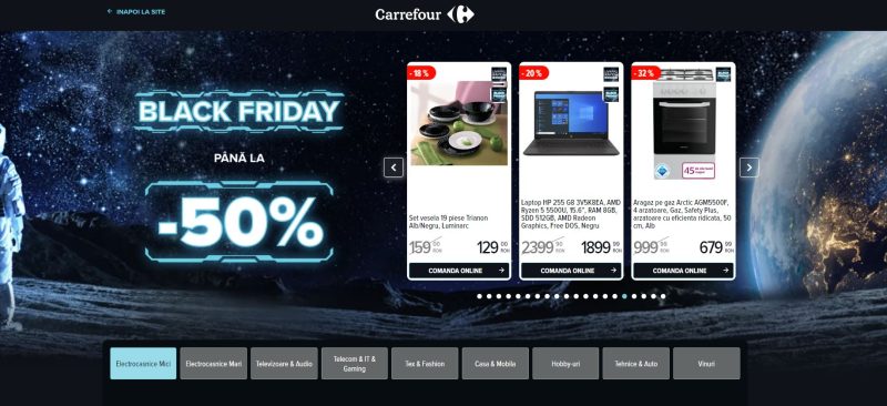 Black Friday la Carrefour