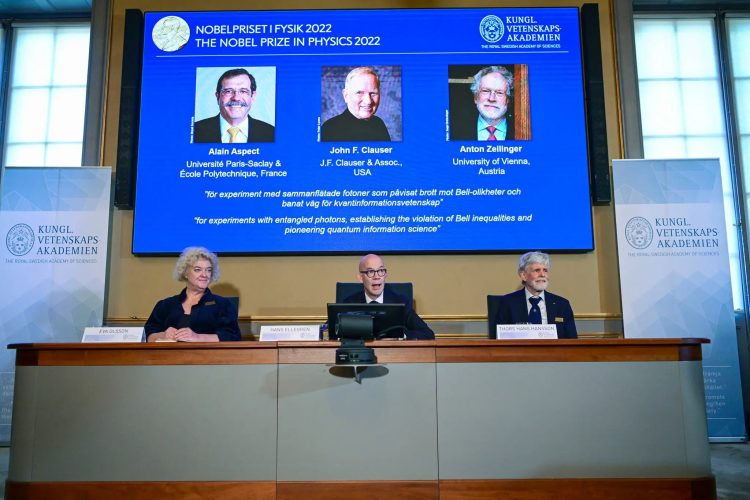 Câștigătorii Premiului Nobel pentru Fizică 2022