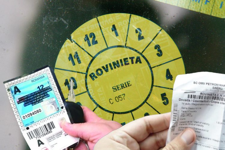 Foto rovinietă și chitanțele
